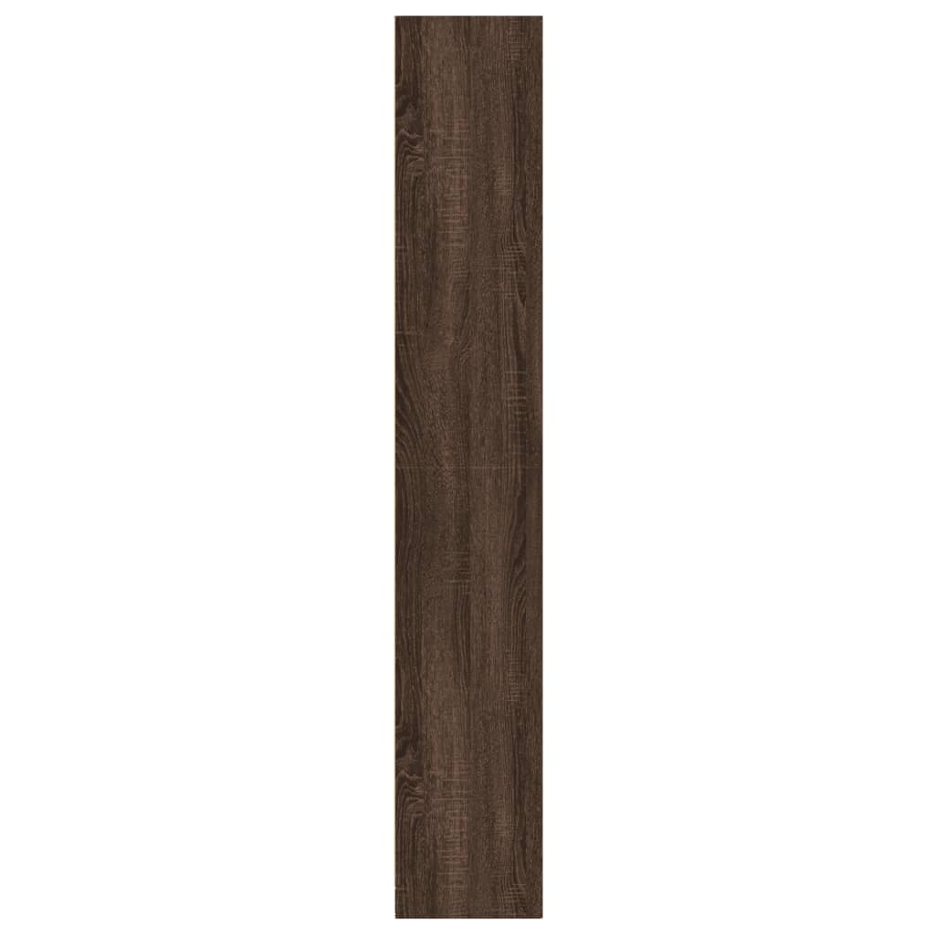 vidaXL Bibliotecă, stejar maro, 57x28,5x174 cm, lemn prelucrat vidaXL Bibliotecă, stejar maro, 57x28,5x174 cm, lemn prelucrat