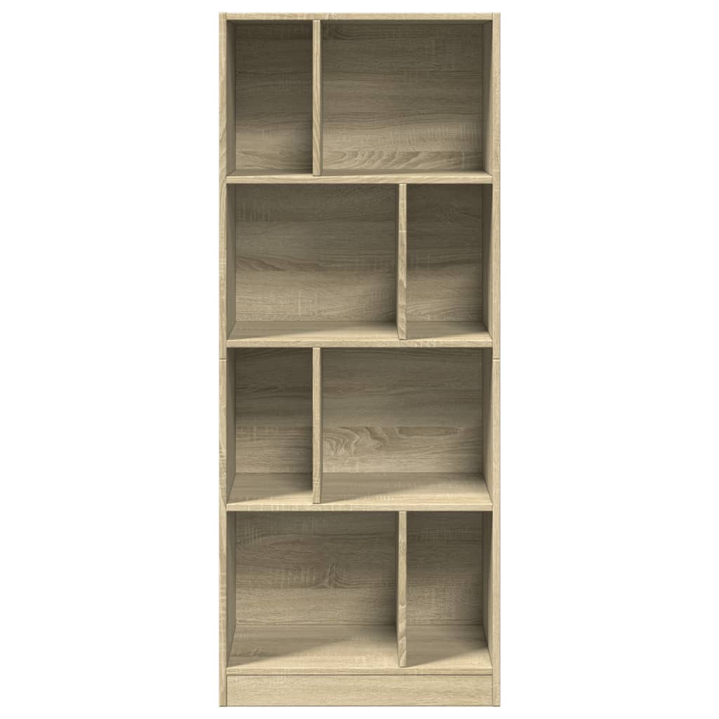 vidaXL Bibliotecă, stejar sonoma, 57x28,5x141 cm, lemn prelucrat vidaXL Bibliotecă, stejar sonoma, 57x28,5x141 cm, lemn prelucrat