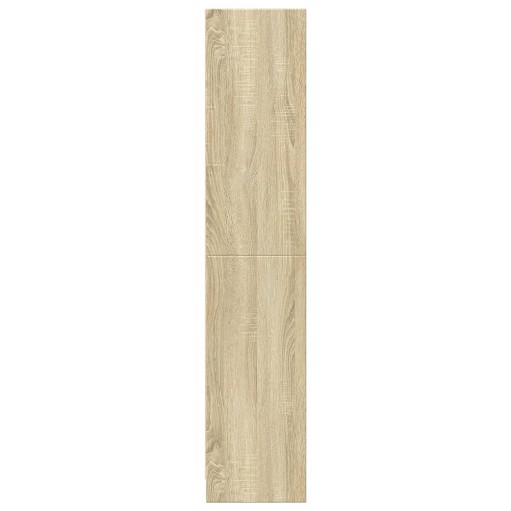 vidaXL Bibliotecă, stejar sonoma, 57x28,5x141 cm, lemn prelucrat vidaXL Bibliotecă, stejar sonoma, 57x28,5x141 cm, lemn prelucrat