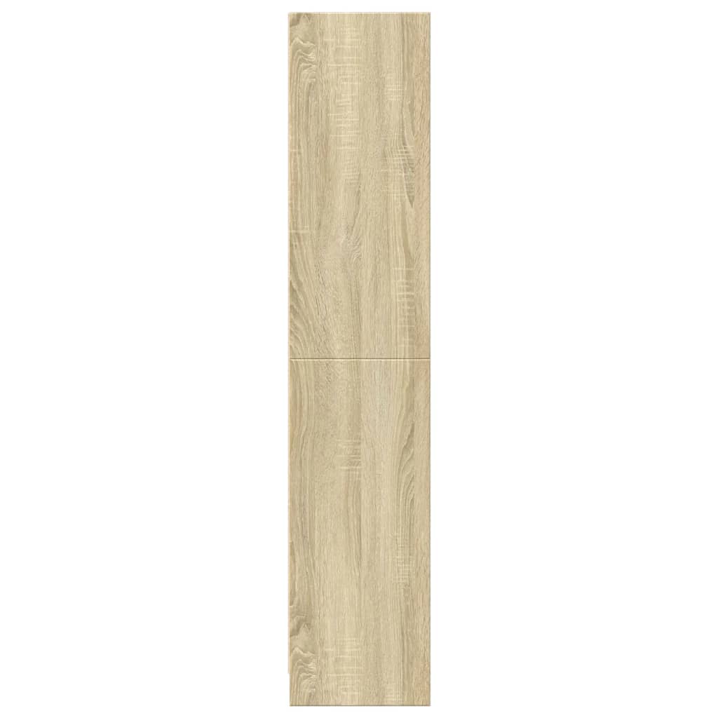 vidaXL Bibliotecă, stejar sonoma, 57x28,5x107,5 cm, lemn prelucrat vidaXL Bibliotecă, stejar sonoma, 57x28,5x107,5 cm, lemn prelucrat