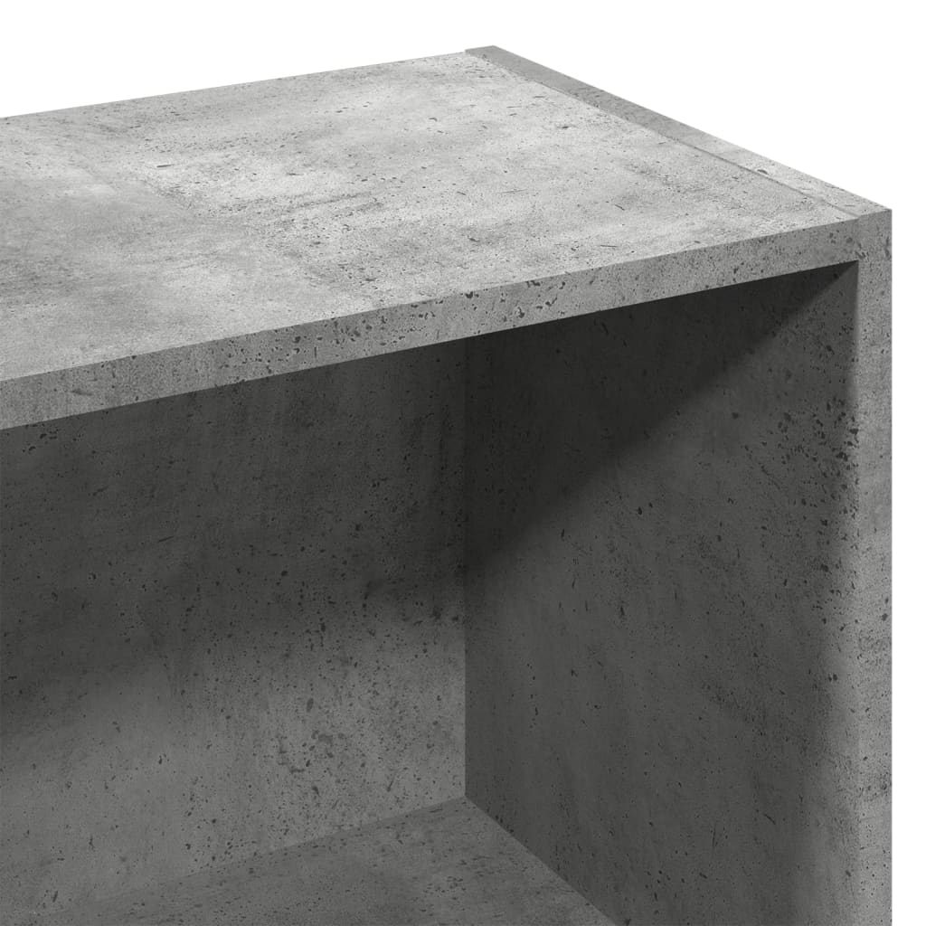 vidaXL Bibliotecă, gri beton, 57x28,5x107,5 cm, lemn prelucrat vidaXL Bibliotecă, gri beton, 57x28,5x107,5 cm, lemn prelucrat