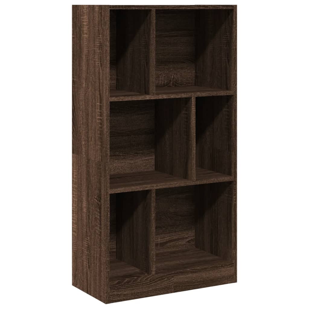 vidaXL Bibliotecă, stejar maro, 57x28,5x107,5 cm, lemn prelucrat vidaXL Bibliotecă, stejar maro, 57x28,5x107,5 cm, lemn prelucrat