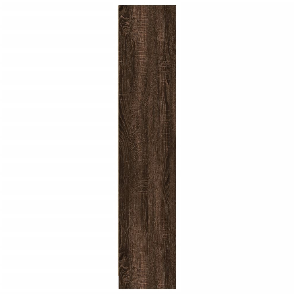 vidaXL Bibliotecă, stejar maro, 57x28,5x107,5 cm, lemn prelucrat vidaXL Bibliotecă, stejar maro, 57x28,5x107,5 cm, lemn prelucrat