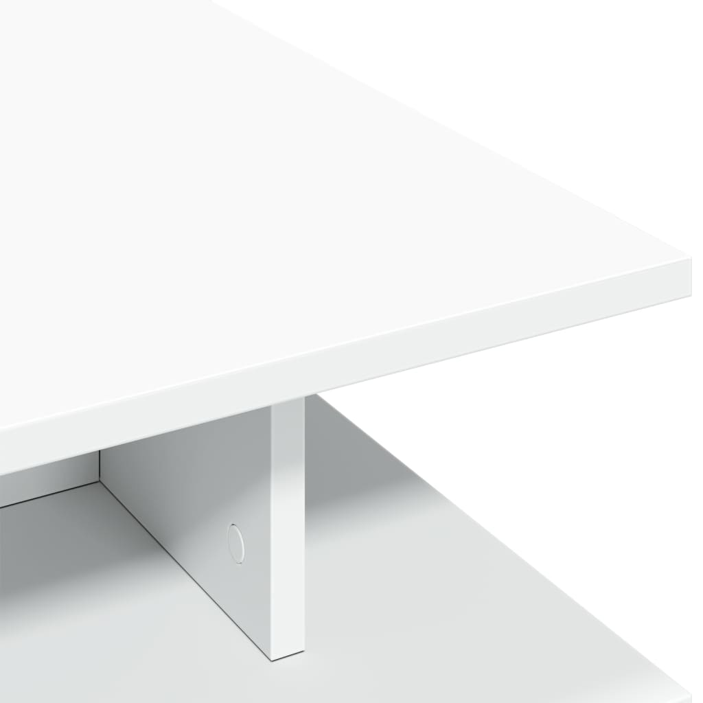 vidaXL Măsuță de cafea, alb, 102x55x35 cm, lemn prelucrat
