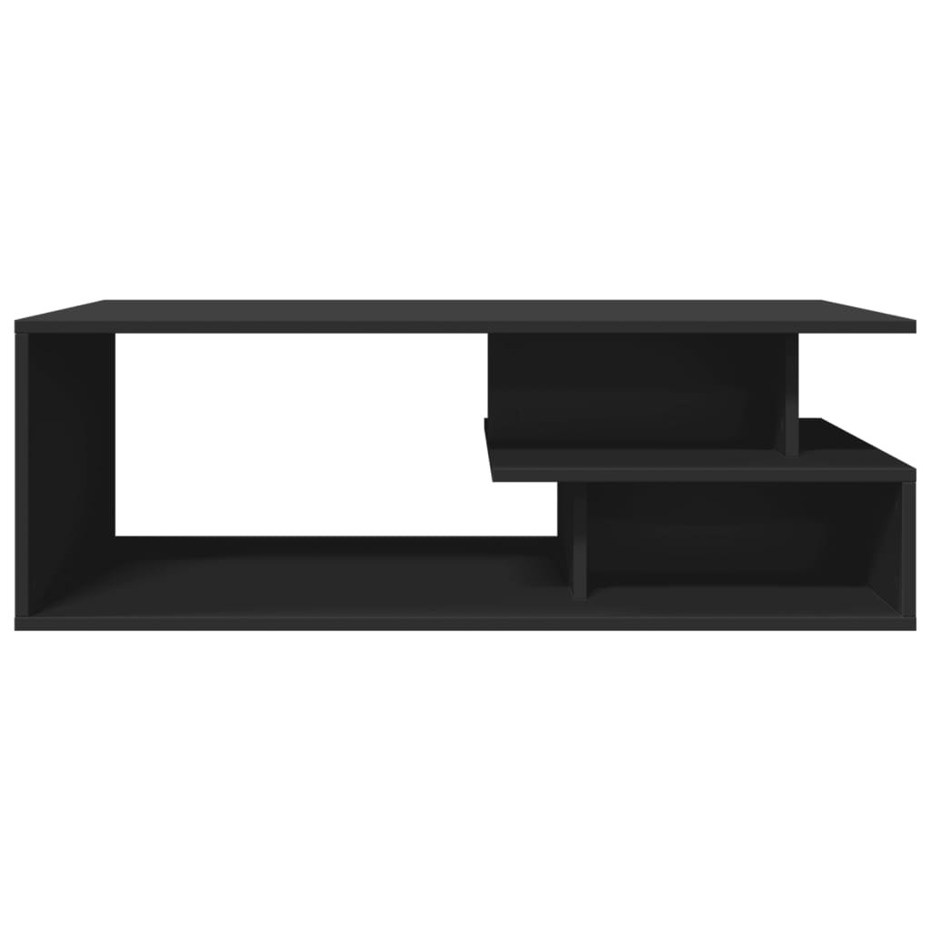 vidaXL Măsuță de cafea, negru, 102x55x35 cm, lemn prelucrat vidaXL Măsuță de cafea, negru, 102x55x35 cm, lemn prelucrat