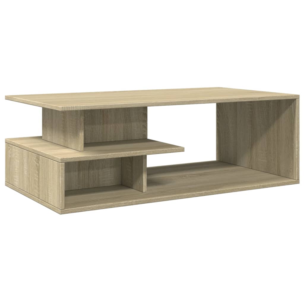 vidaXL Măsuță de cafea, stejar sonoma, 102x55x35 cm, lemn prelucrat vidaXL Măsuță de cafea, stejar sonoma, 102x55x35 cm, lemn prelucrat