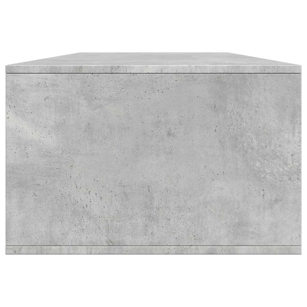 vidaXL Măsuță de cafea, gri beton, 102x55x35 cm, lemn prelucrat vidaXL Măsuță de cafea, gri beton, 102x55x35 cm, lemn prelucrat