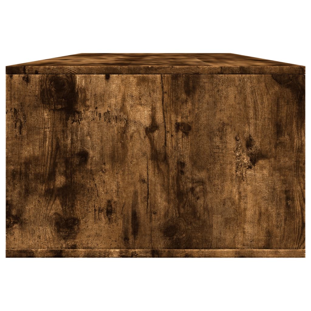 vidaXL Măsuță de cafea, stejar fumuriu, 102x55x35 cm, lemn prelucrat vidaXL Măsuță de cafea, stejar fumuriu, 102x55x35 cm, lemn prelucrat