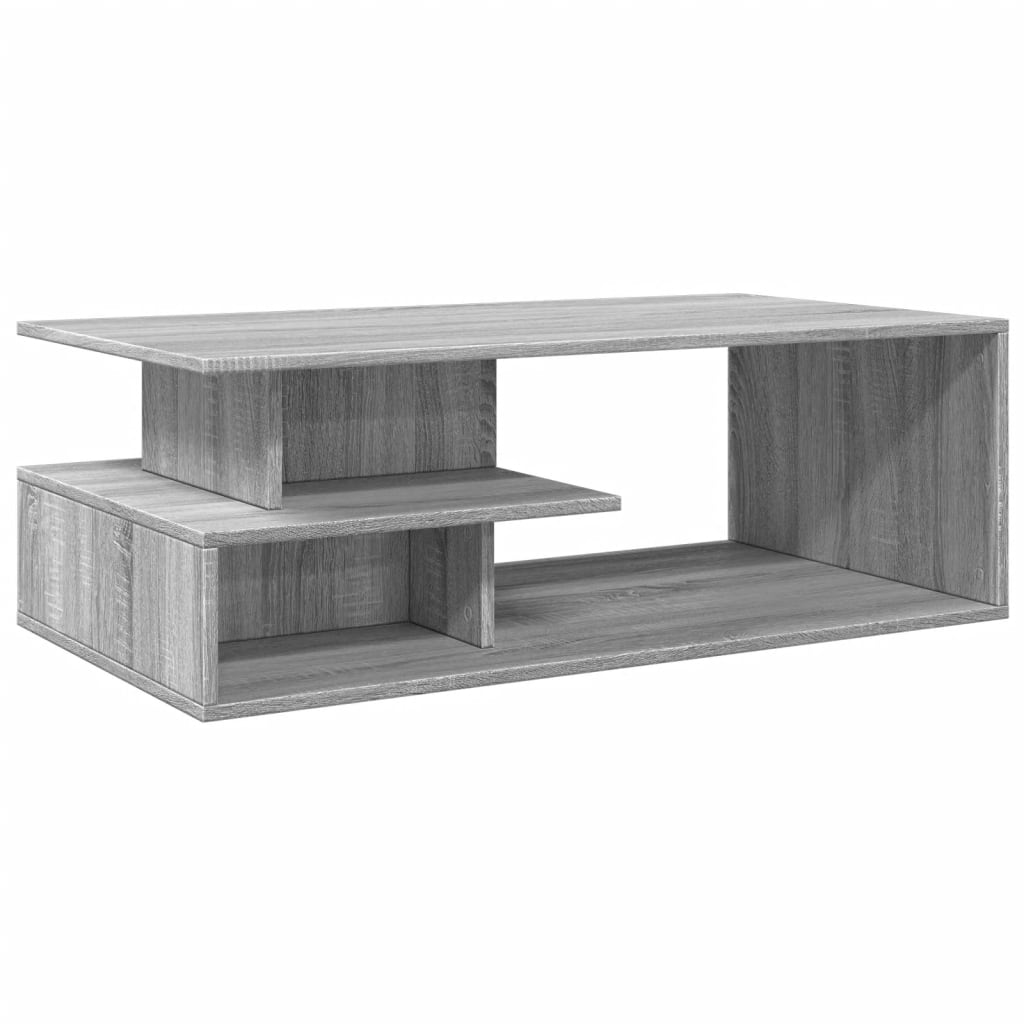 vidaXL Măsuță de cafea, gri sonoma, 102x55x35 cm, lemn prelucrat