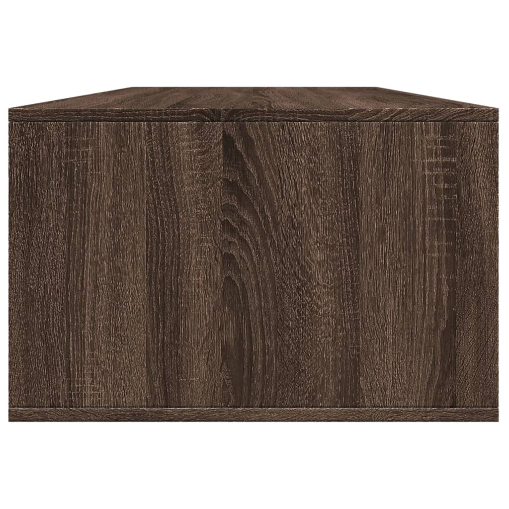 vidaXL Măsuță de cafea, stejar maro, 102x55x35 cm, lemn prelucrat vidaXL Măsuță de cafea, stejar maro, 102x55x35 cm, lemn prelucrat