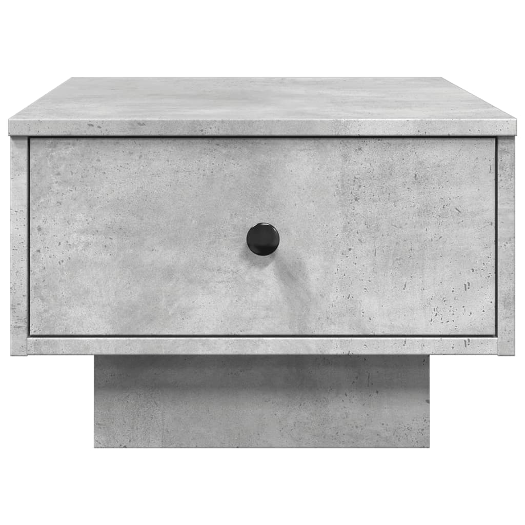 vidaXL Măsuță de cafea, gri beton, 60x45x31 cm, lemn prelucrat vidaXL Măsuță de cafea, gri beton, 60x45x31 cm, lemn prelucrat