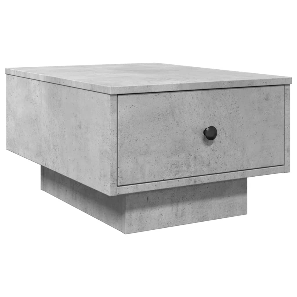 vidaXL Măsuță de cafea, gri beton, 60x45x31 cm, lemn prelucrat vidaXL Măsuță de cafea, gri beton, 60x45x31 cm, lemn prelucrat