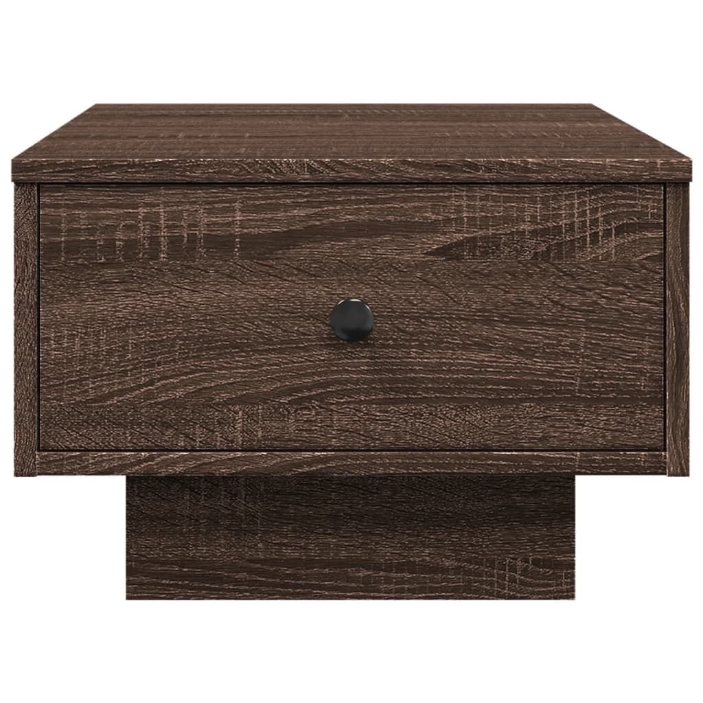 vidaXL Măsuță de cafea, stejar maro, 60x45x31 cm, lemn prelucrat vidaXL Măsuță de cafea, stejar maro, 60x45x31 cm, lemn prelucrat