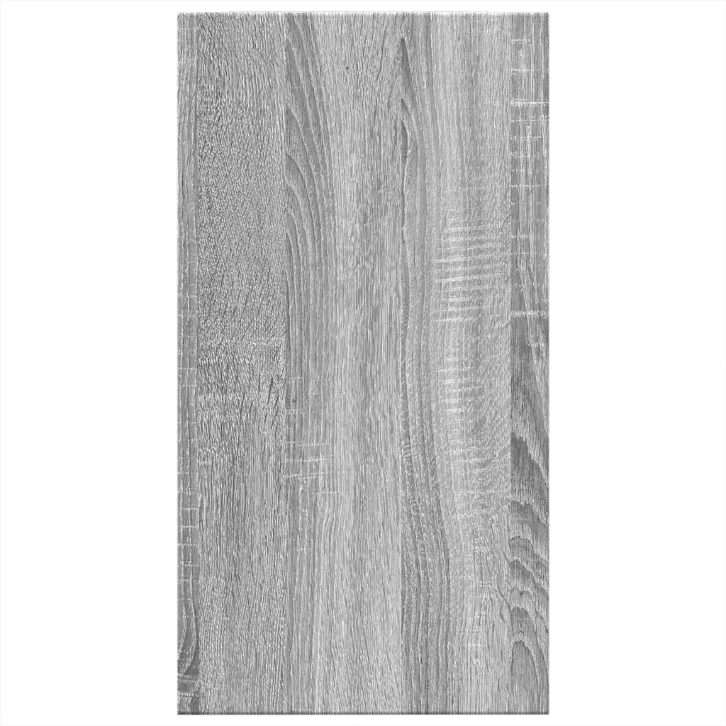 vidaXL Dulap de chiuvetă, gri sonoma, 63x29x55 cm, lemn prelucrat