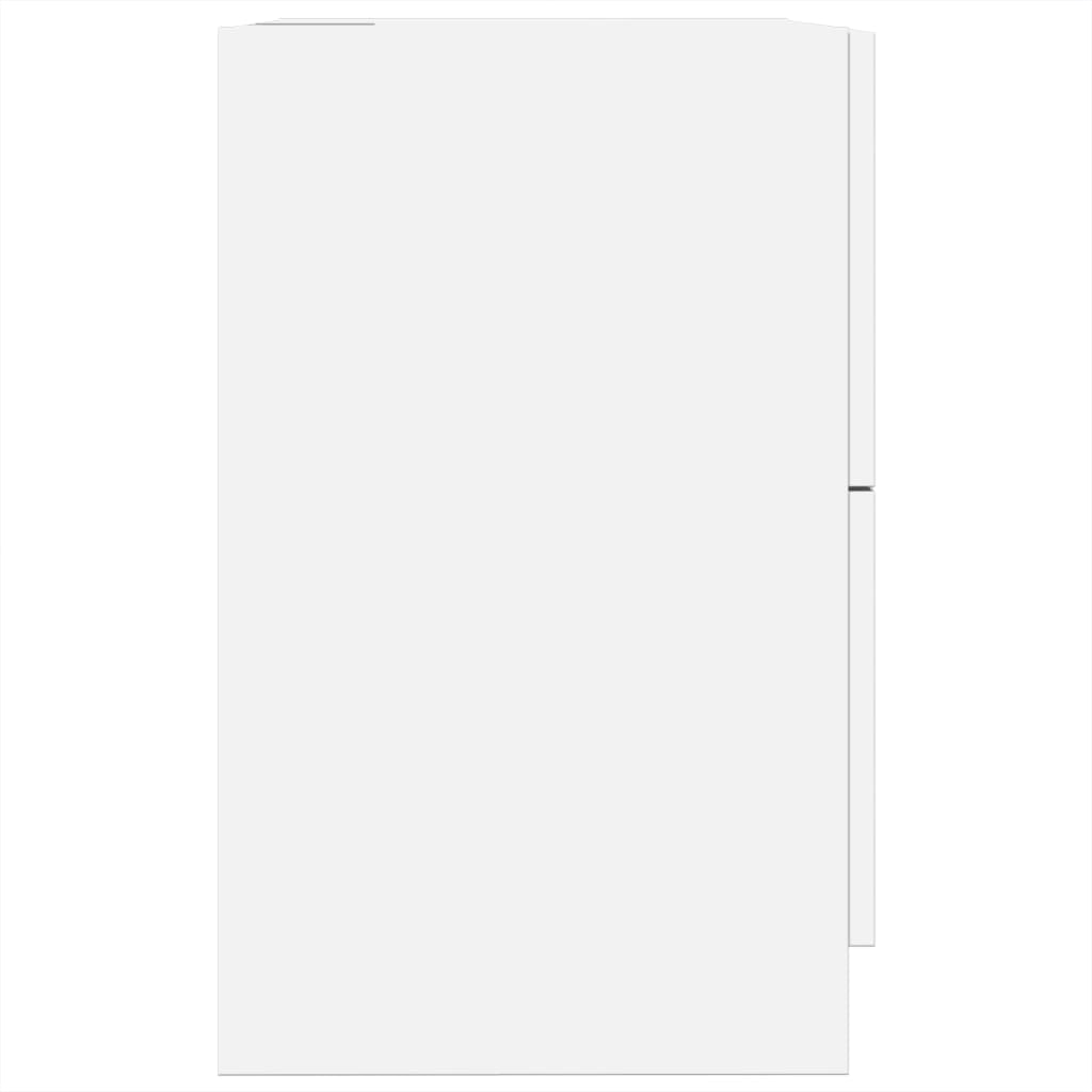 vidaXL Dulap de chiuvetă, alb, 40x37x59 cm, lemn prelucrat vidaXL Dulap de chiuvetă, alb, 40x37x59 cm, lemn prelucrat
