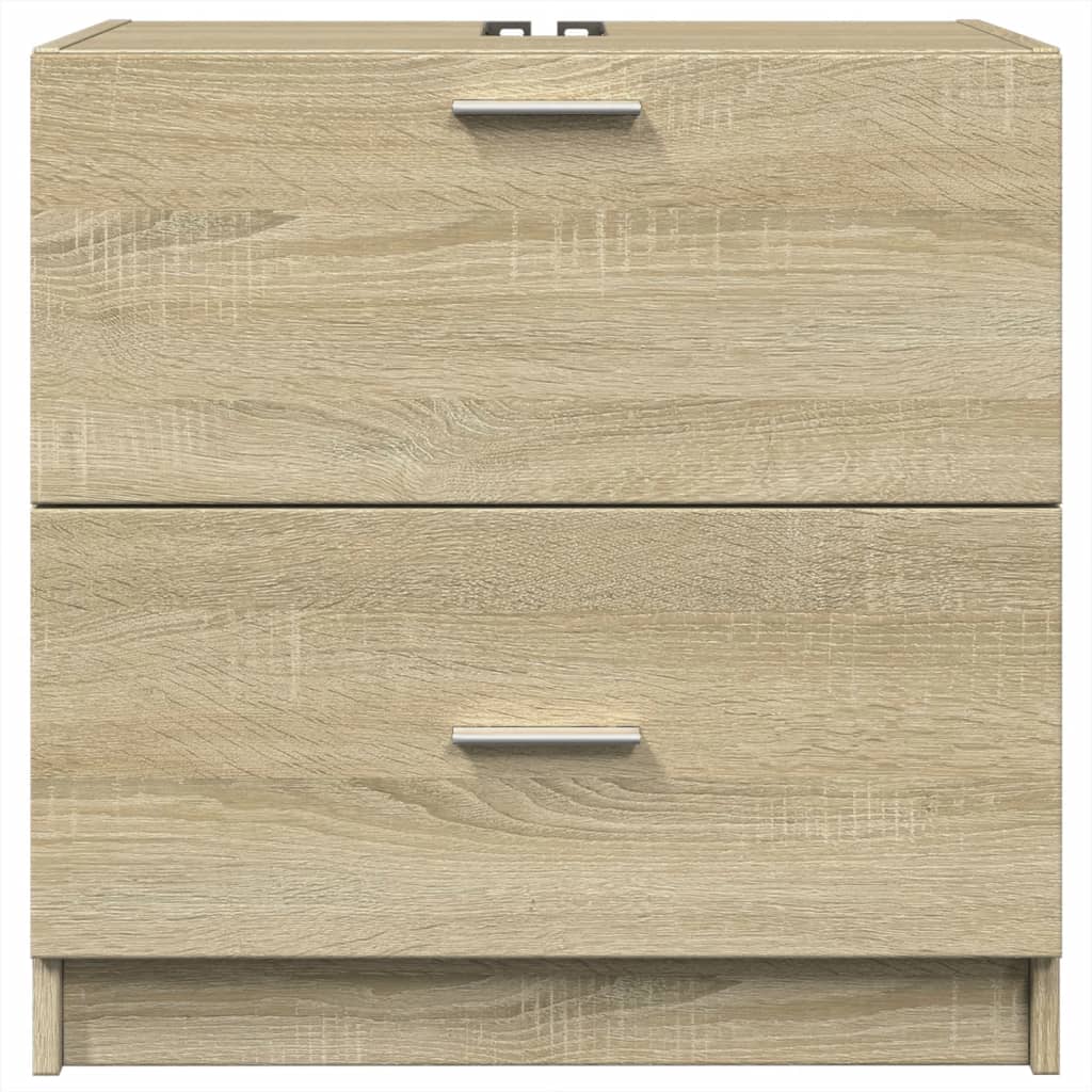 vidaXL Dulap de chiuvetă, stejar sonoma, 59x37x59 cm, lemn prelucrat vidaXL Dulap de chiuvetă, stejar sonoma, 59x37x59 cm, lemn prelucrat