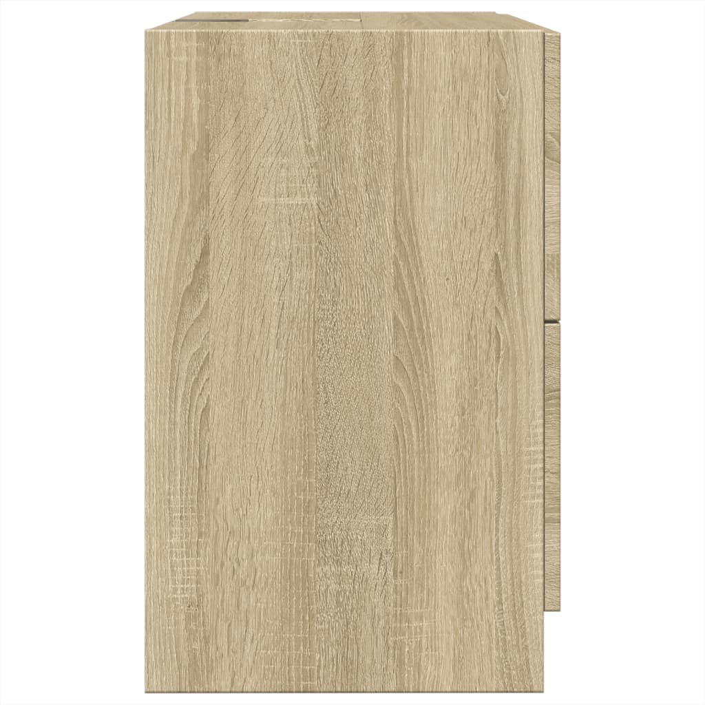 vidaXL Dulap de chiuvetă, stejar sonoma, 59x37x59 cm, lemn prelucrat vidaXL Dulap de chiuvetă, stejar sonoma, 59x37x59 cm, lemn prelucrat