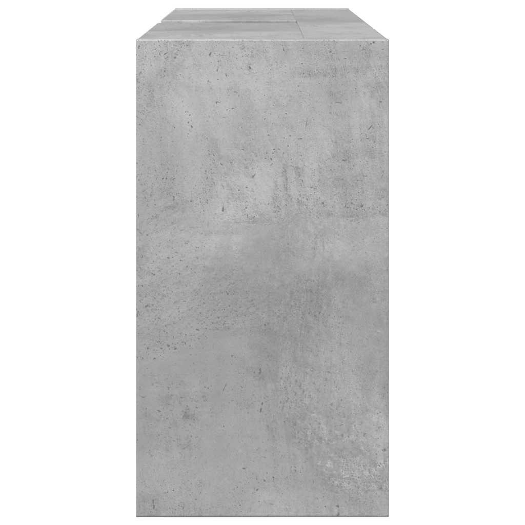 vidaXL Dulap de chiuvetă, gri beton, 90x29x55 cm, lemn prelucrat vidaXL Dulap de chiuvetă, gri beton, 90x29x55 cm, lemn prelucrat