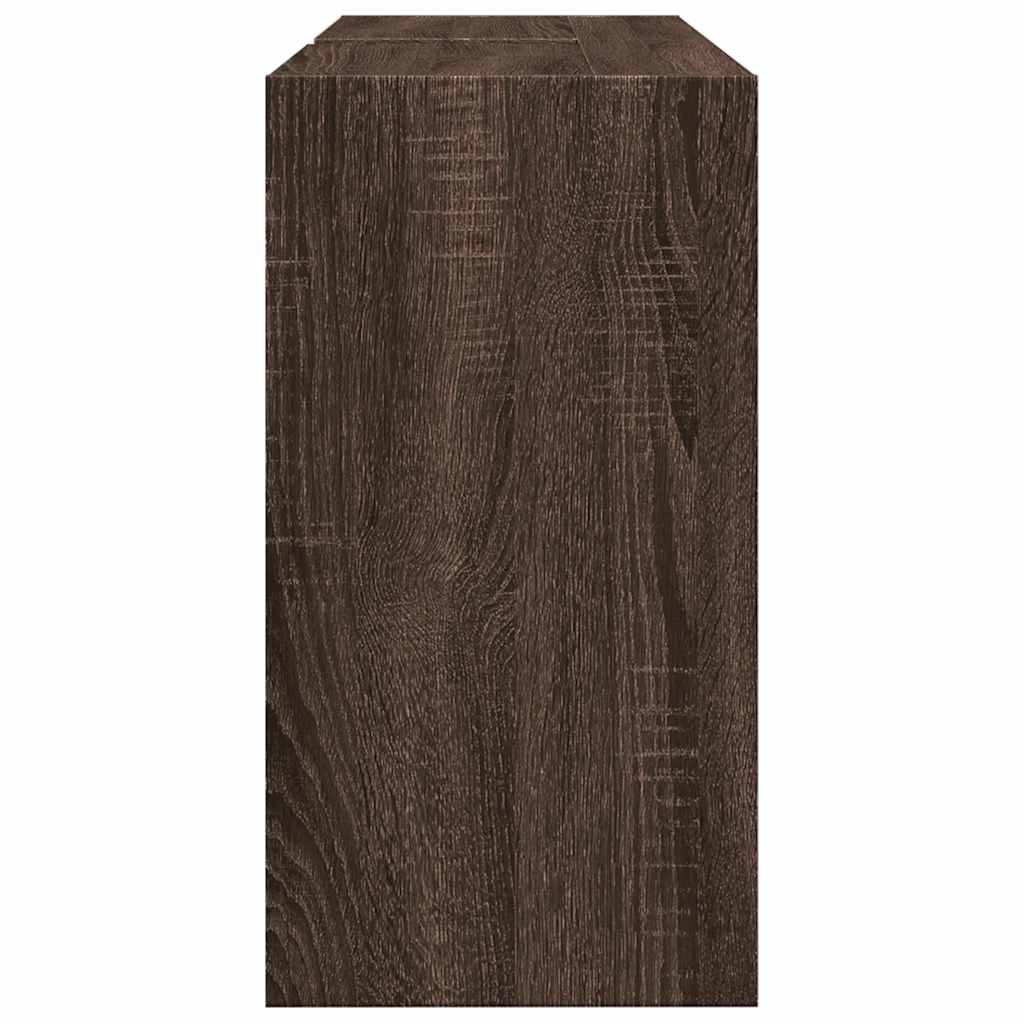 vidaXL Dulap de chiuvetă, stejar maro, 90x29x55 cm, lemn prelucrat vidaXL Dulap de chiuvetă, stejar maro, 90x29x55 cm, lemn prelucrat