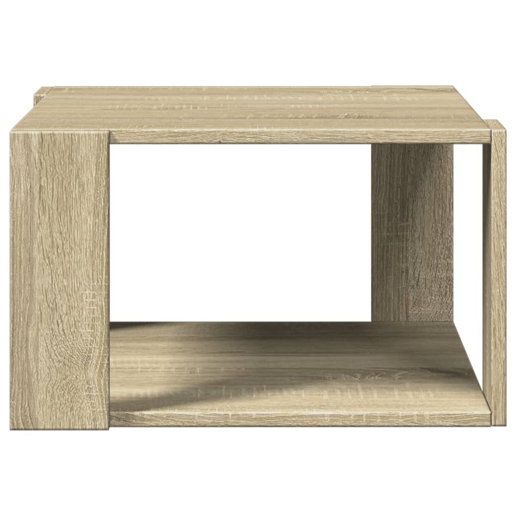 vidaXL Măsuță de cafea, stejar sonoma, 51,5x51,5x30 cm lemn prelucrat vidaXL Măsuță de cafea, stejar sonoma, 51,5x51,5x30 cm lemn prelucrat
