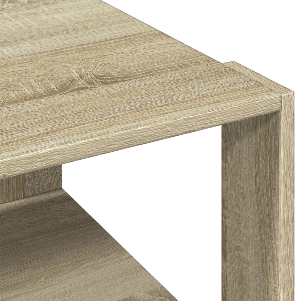 vidaXL Măsuță de cafea, stejar sonoma, 51,5x51,5x30 cm lemn prelucrat vidaXL Măsuță de cafea, stejar sonoma, 51,5x51,5x30 cm lemn prelucrat