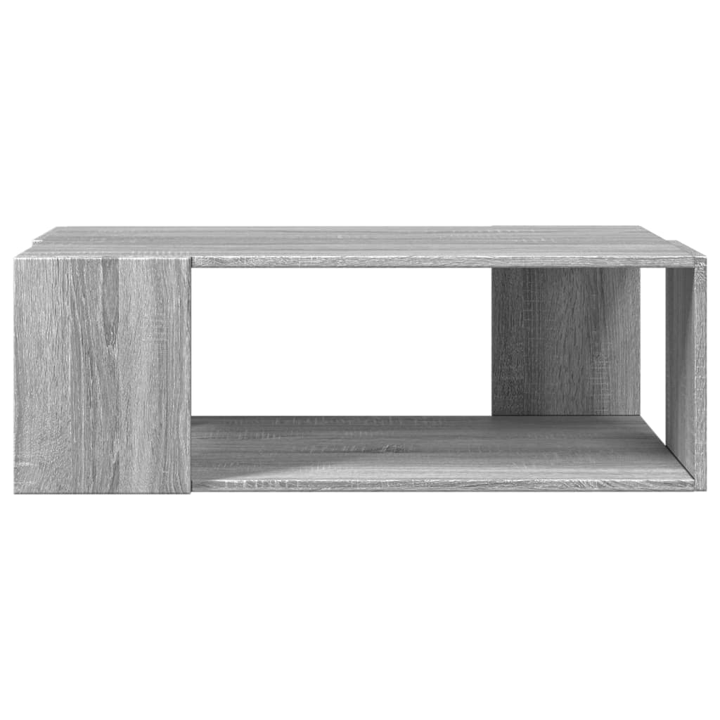 vidaXL Măsuță de cafea, gri sonoma, 89,5x48x30 cm, lemn prelucrat