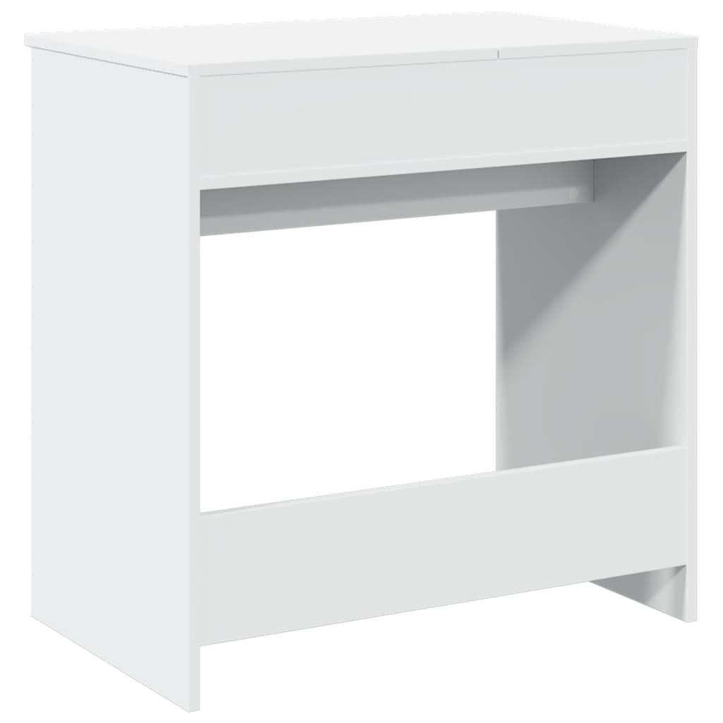 vidaXL Masă de toaletă cu oglindă, alb, 73x46,5x120 cm vidaXL Masă de toaletă cu oglindă, alb, 73x46,5x120 cm