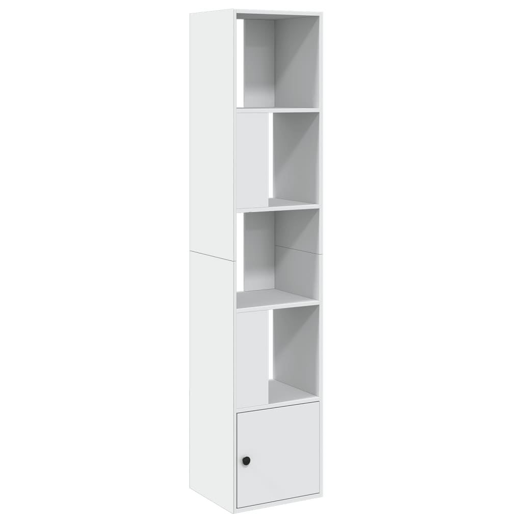 vidaXL Bibliotecă, alb, 40x36x189 cm, lemn prelucrat vidaXL Bibliotecă, alb, 40x36x189 cm, lemn prelucrat