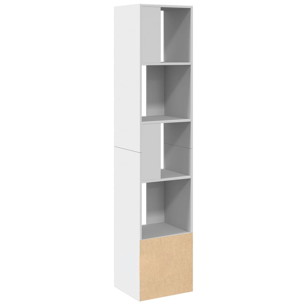 vidaXL Bibliotecă, alb, 40x36x189 cm, lemn prelucrat vidaXL Bibliotecă, alb, 40x36x189 cm, lemn prelucrat