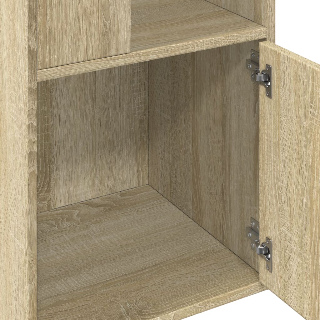 vidaXL Bibliotecă, stejar sonoma, 40x36x189 cm, lemn prelucrat vidaXL Bibliotecă, stejar sonoma, 40x36x189 cm, lemn prelucrat