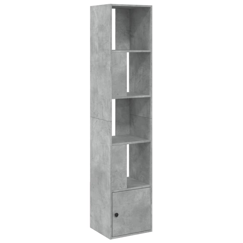 vidaXL Bibliotecă, gri beton, 40x36x189 cm, lemn compozit vidaXL Bibliotecă, gri beton, 40x36x189 cm, lemn compozit