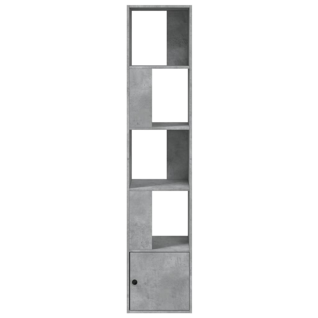 vidaXL Bibliotecă, gri beton, 40x36x189 cm, lemn compozit vidaXL Bibliotecă, gri beton, 40x36x189 cm, lemn compozit