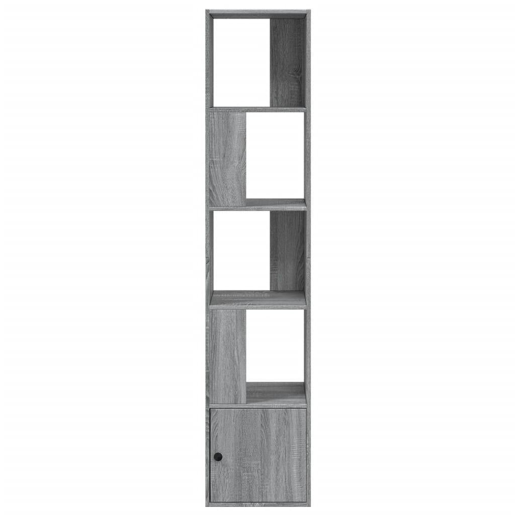 vidaXL Bibliotecă, gri sonoma, 40x36x189 cm, lemn prelucrat vidaXL Bibliotecă, gri sonoma, 40x36x189 cm, lemn prelucrat
