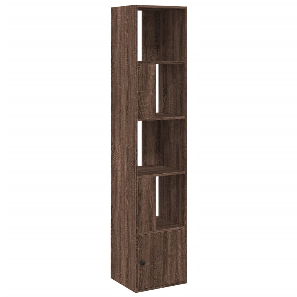 vidaXL Bibliotecă, stejar maro, 40x36x189 cm, lemn prelucrat vidaXL Bibliotecă, stejar maro, 40x36x189 cm, lemn prelucrat