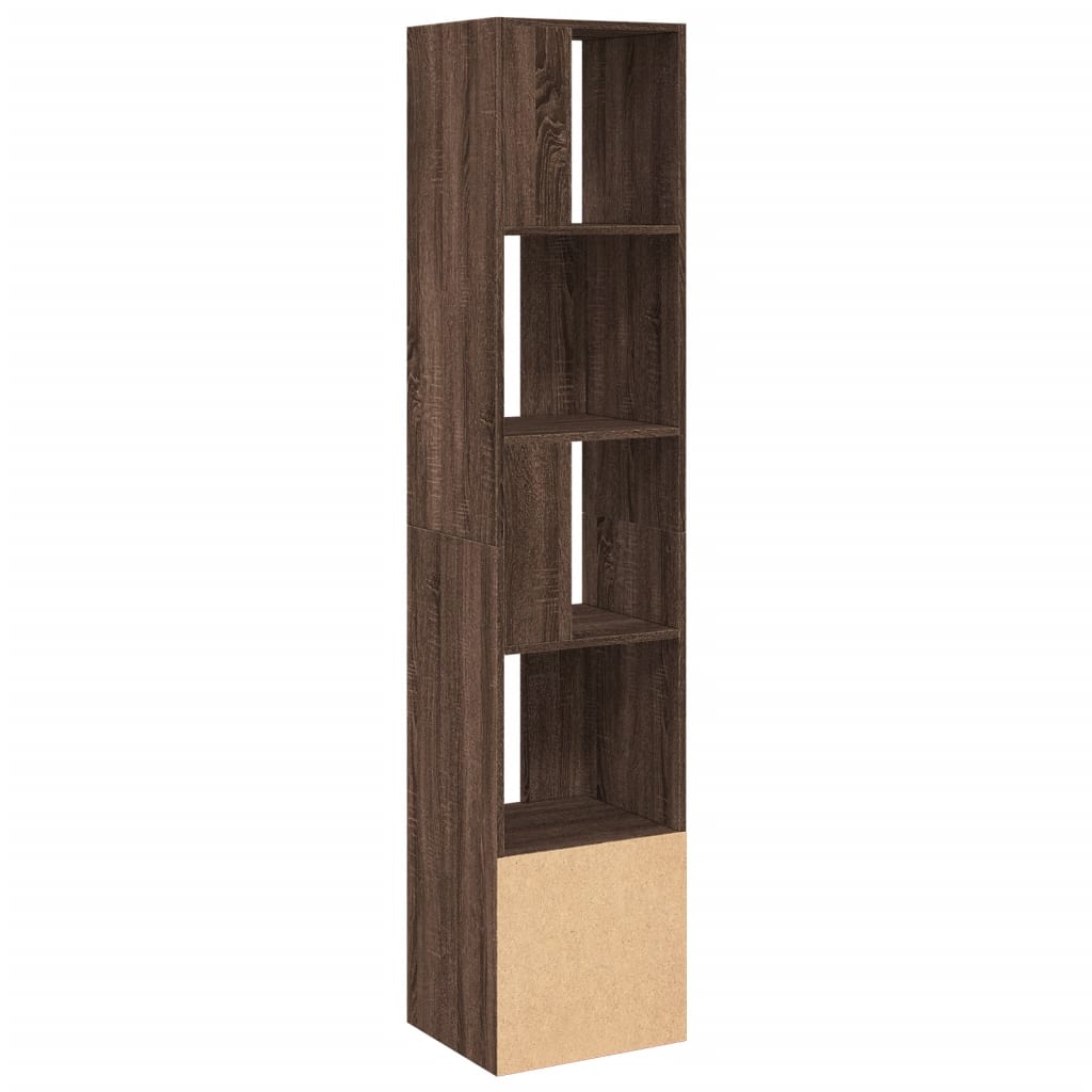 vidaXL Bibliotecă, stejar maro, 40x36x189 cm, lemn prelucrat vidaXL Bibliotecă, stejar maro, 40x36x189 cm, lemn prelucrat