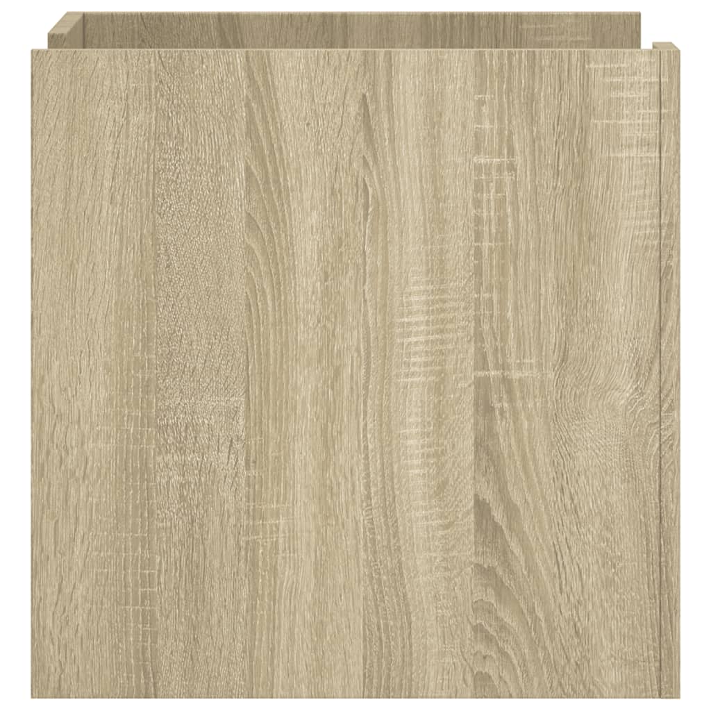 vidaXL Noptieră, stejar sonoma, 45x50x50 cm, lemn prelucrat vidaXL Noptieră, stejar sonoma, 45x50x50 cm, lemn prelucrat