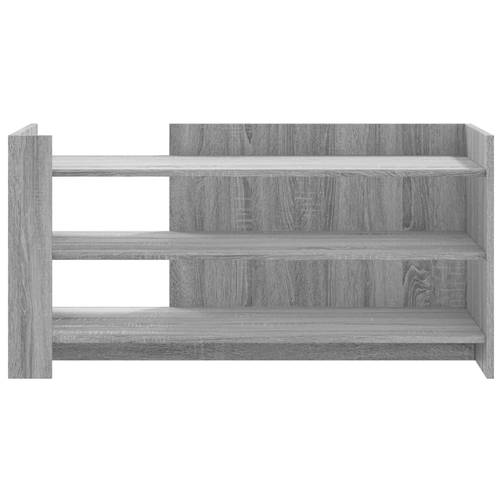 vidaXL Măsuță de cafea gri sonoma 100x50x50 cm lemn prelucrat