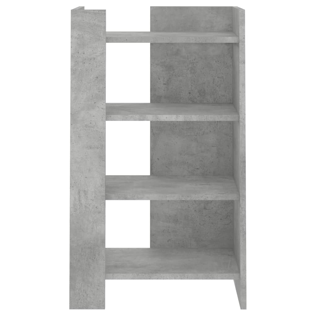 vidaXL Dulap, gri beton, 45x35x75 cm, lemn prelucrat
