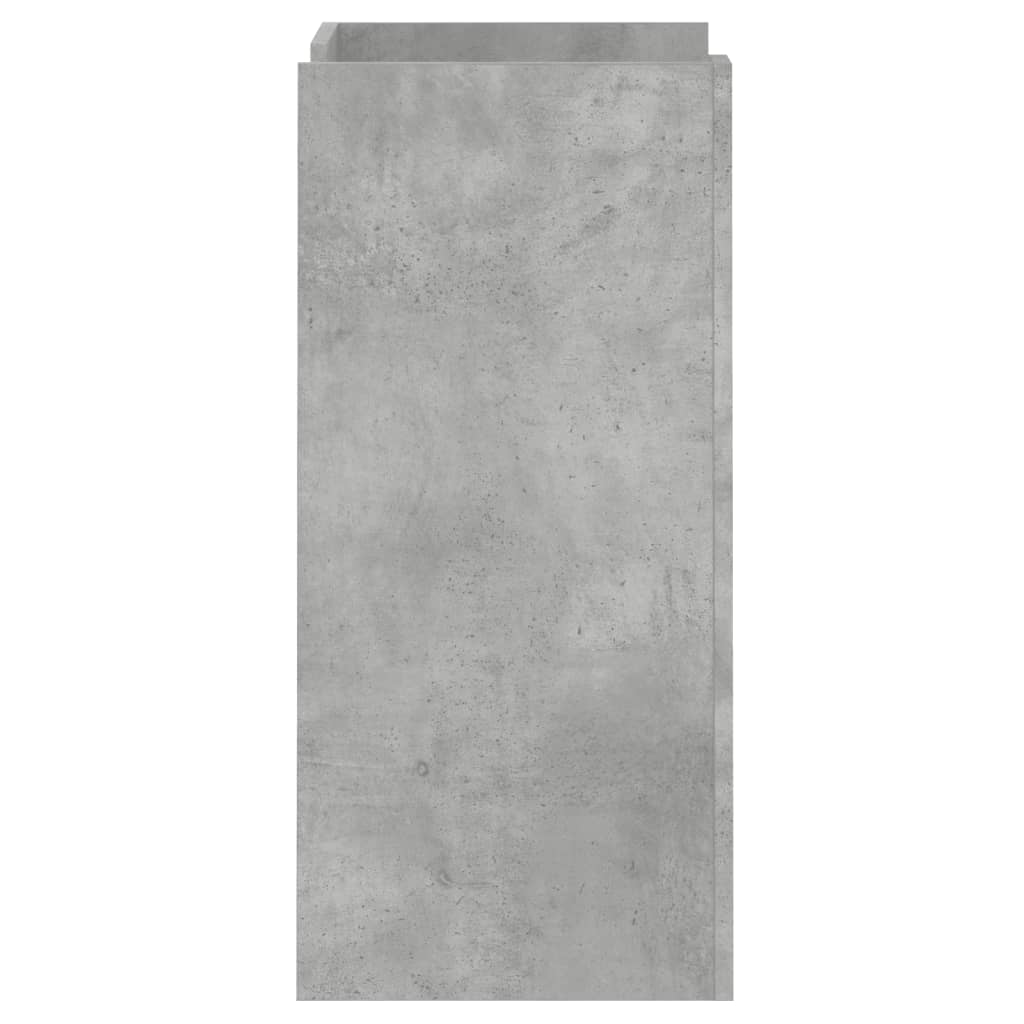 vidaXL Dulap, gri beton, 45x35x75 cm, lemn prelucrat