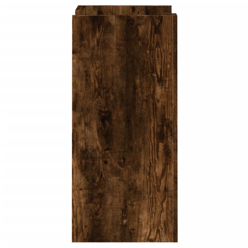 vidaXL Dulap, stejar fumuriu, 45x35x75 cm, lemn prelucrat vidaXL Dulap, stejar fumuriu, 45x35x75 cm, lemn prelucrat