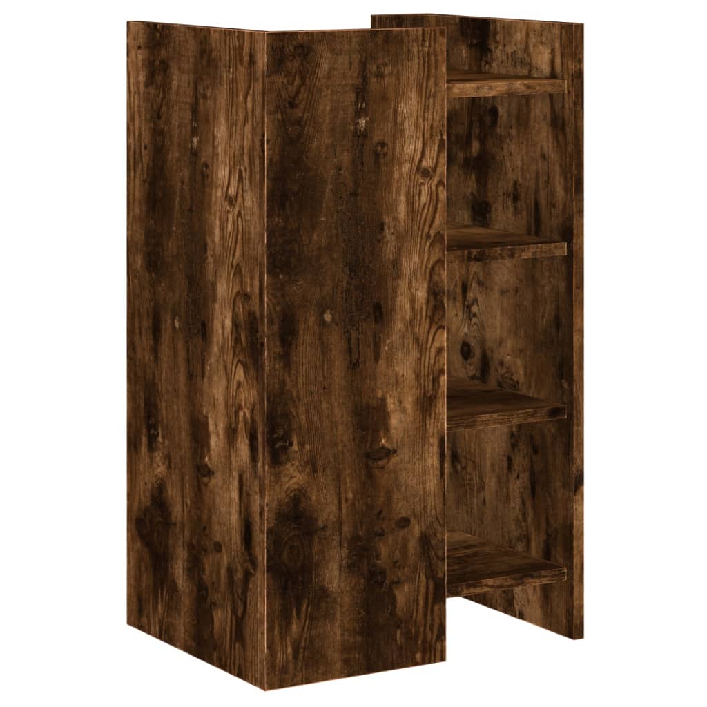vidaXL Dulap, stejar fumuriu, 45x35x75 cm, lemn prelucrat vidaXL Dulap, stejar fumuriu, 45x35x75 cm, lemn prelucrat