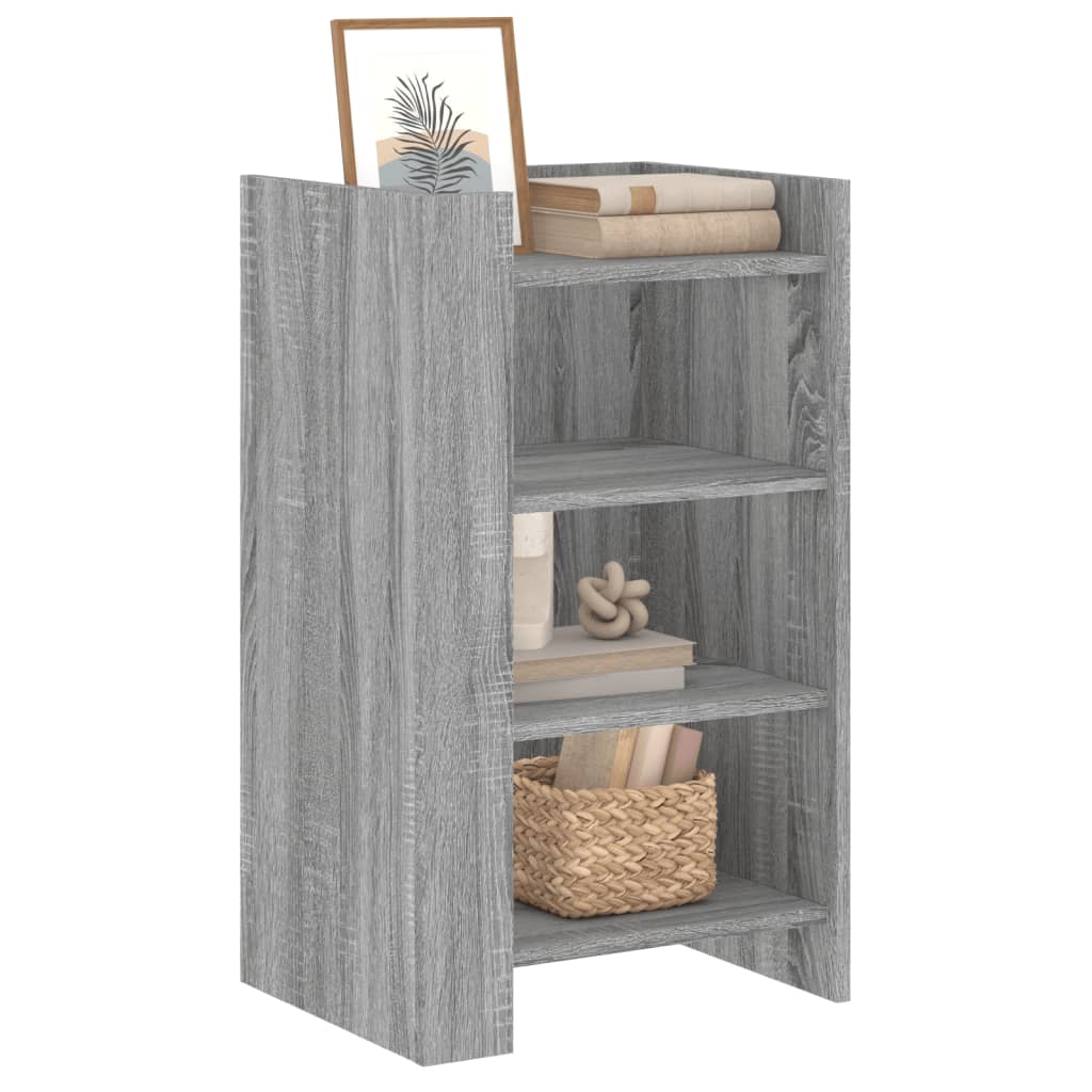 vidaXL Dulap, sonoma gri, 45x35x75 cm, lemn prelucrat