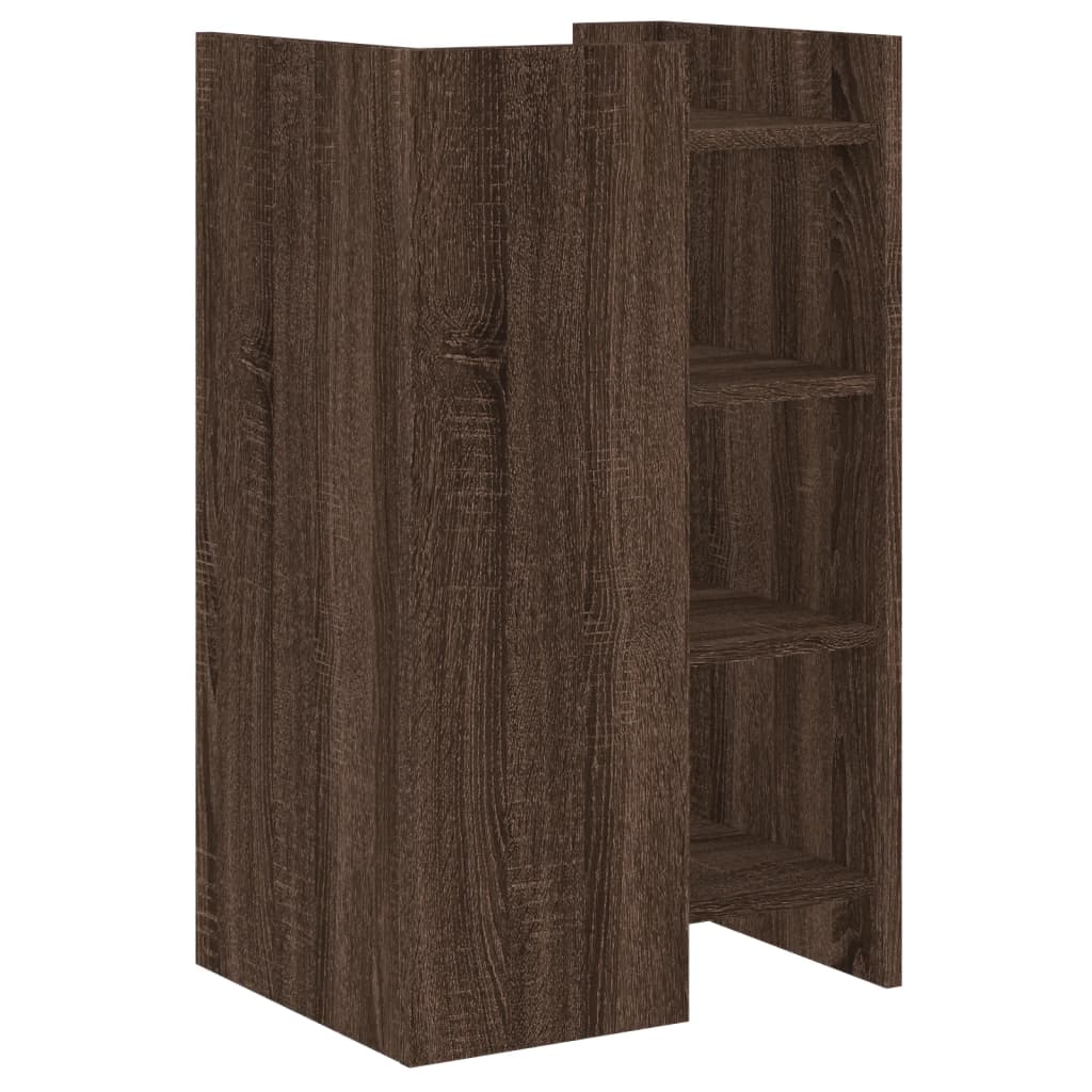 vidaXL Dulap, stejar maro, 45x35x75 cm, lemn prelucrat