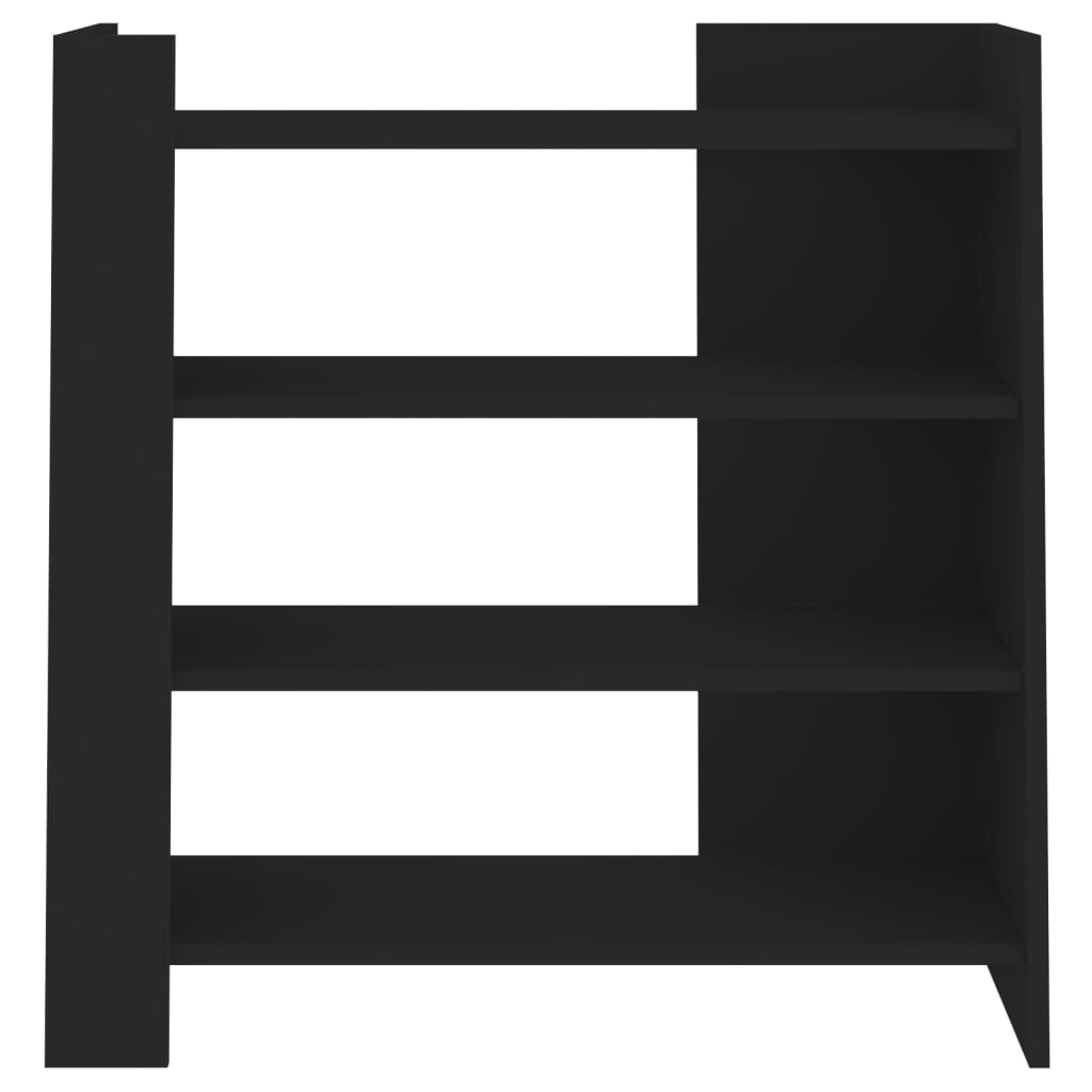 vidaXL Dulap, negru, 73,5x35x75 cm, lemn prelucrat