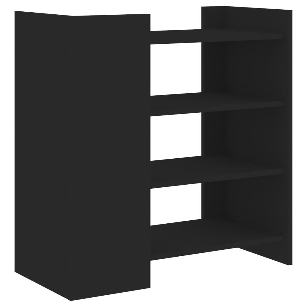 vidaXL Dulap, negru, 73,5x35x75 cm, lemn prelucrat