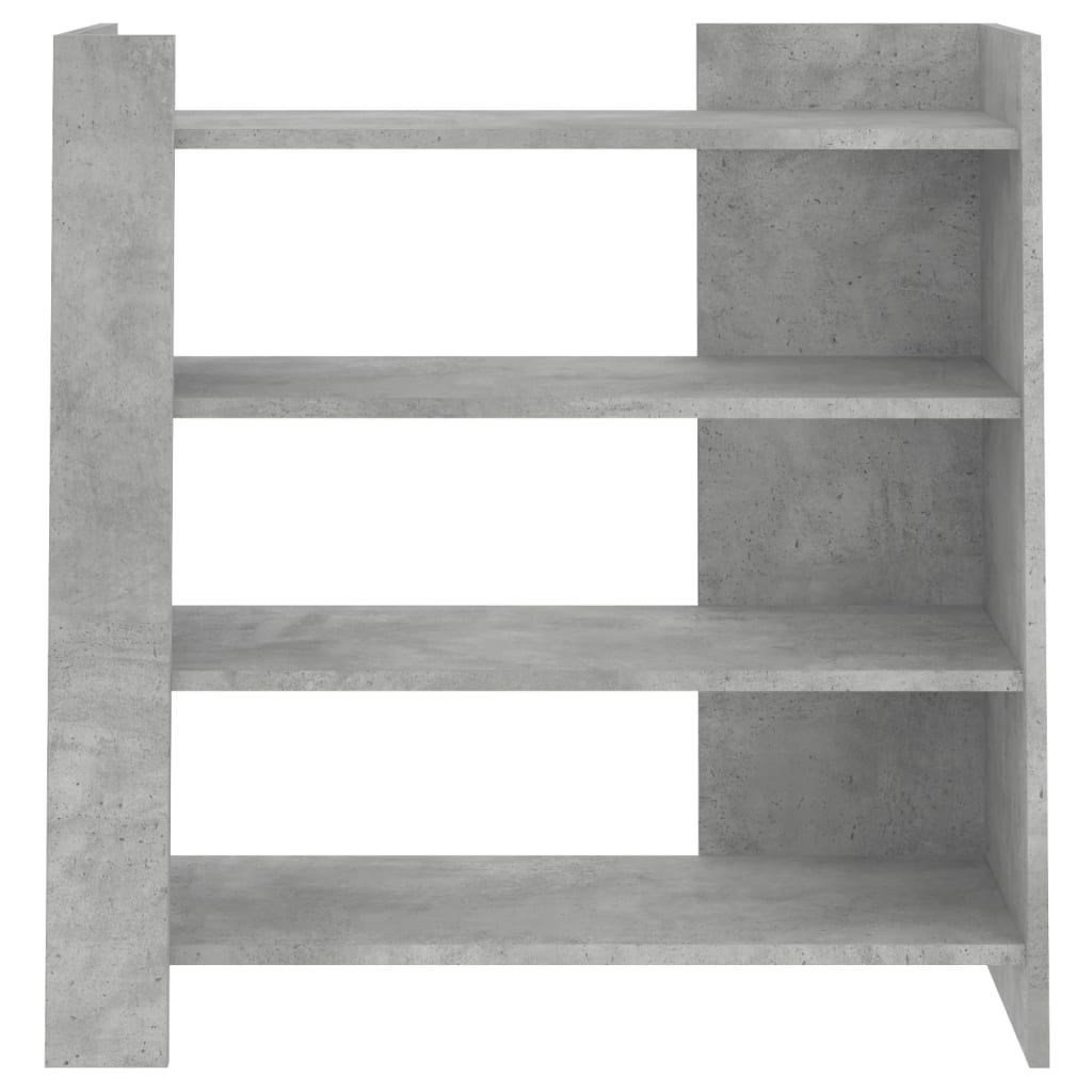 vidaXL Dulap, gri beton, 73,5x35x75 cm, lemn prelucrat