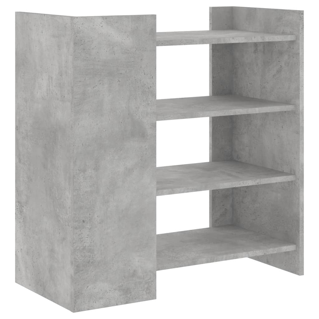 vidaXL Dulap, gri beton, 73,5x35x75 cm, lemn prelucrat