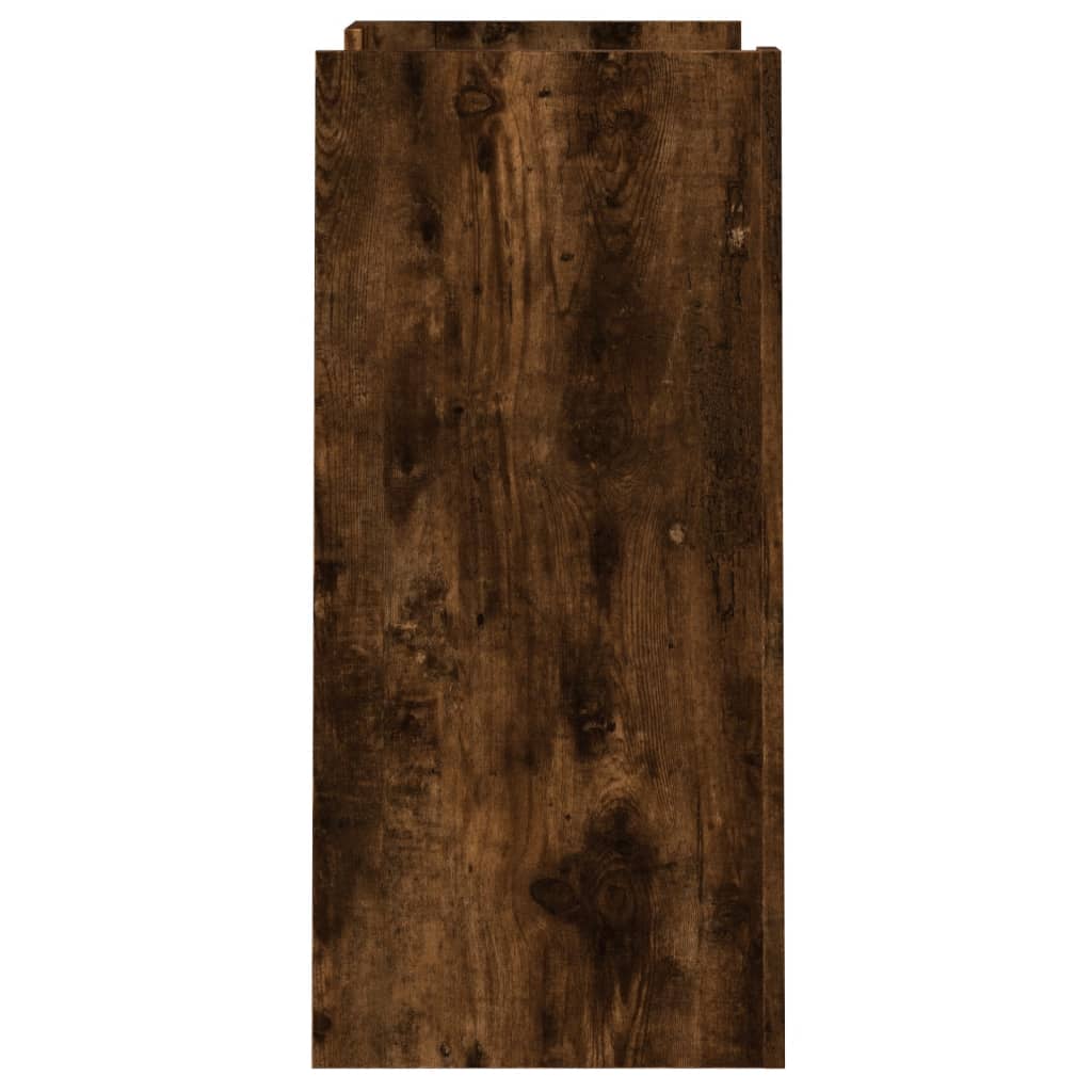 vidaXL Dulap, stejar fumuriu, 73,5x35x75 cm, lemn prelucrat