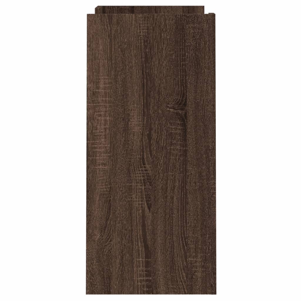 vidaXL Dulap, stejar maro, 73,5x35x75 cm, lemn prelucrat