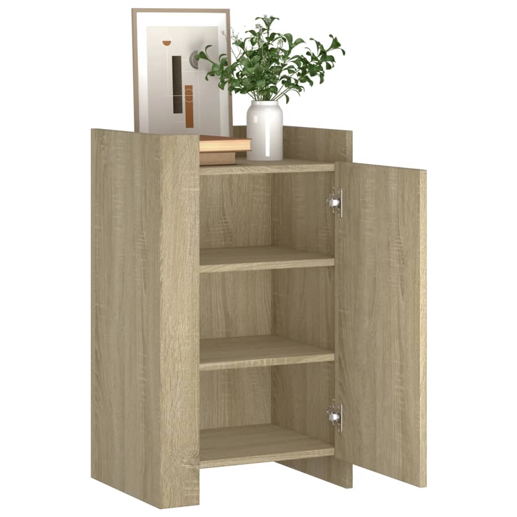 vidaXL Dulap, stejar sonoma, 45x35x75 cm, lemn prelucrat